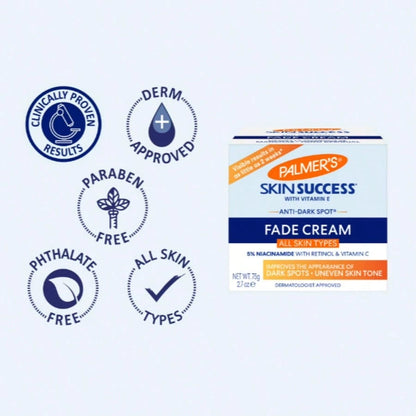 Palmer's Skin Success Anti-Dark Spot Fade Cream 2.7 Fl Oz Dark Spot Corrector Even Skin Tone Formula