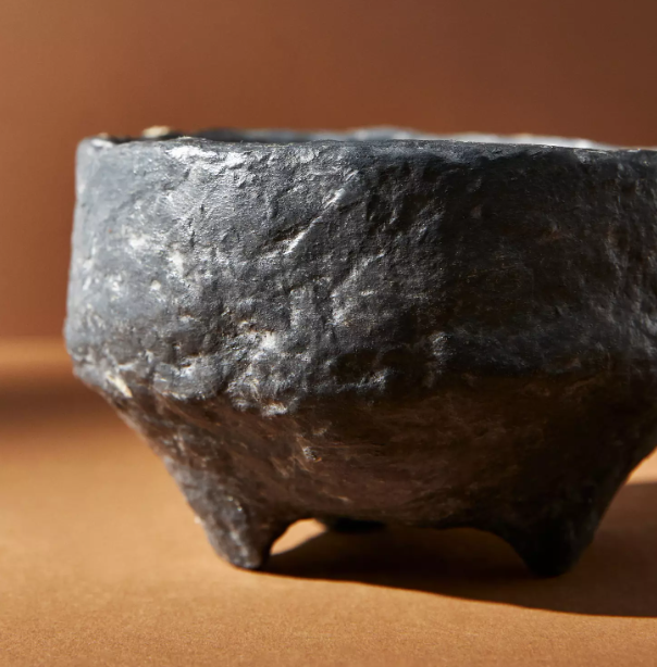 Paper Mache Footed Bowl - 13 Hub Lane   |  Paper Mache Bowls