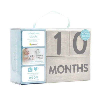 Pearhead® Lesene kocke - Baby Age Pearhead