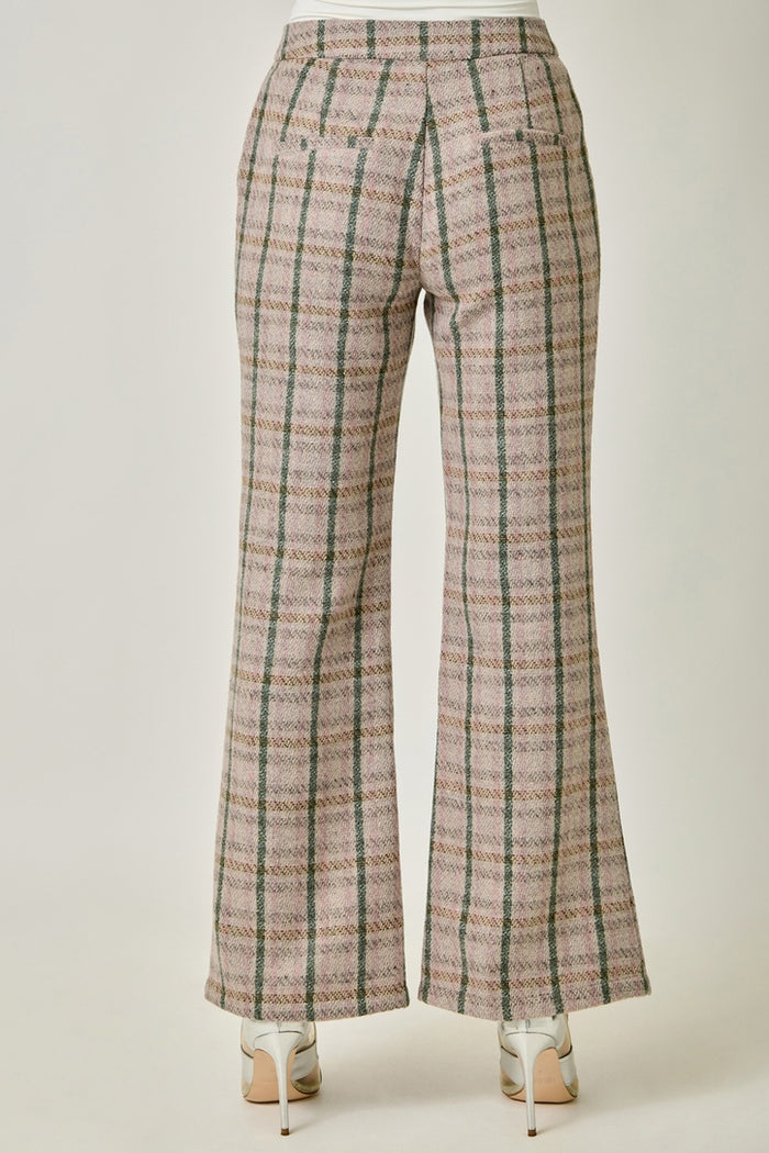 Plaid Trouser