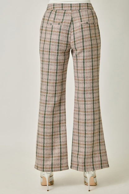 Plaid Trouser