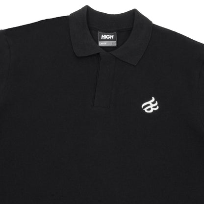 Polo Shirt Fella Black - Four Street