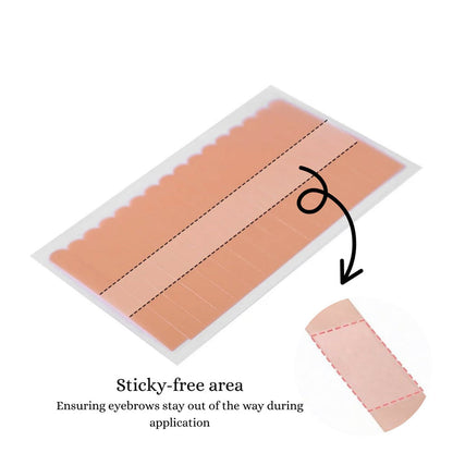Pre-Cut Eyelid Tape Strips Mega Lash Academy