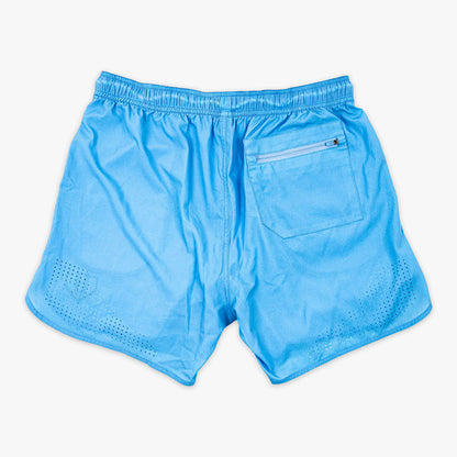 Blue Pro Series with Liner shorts — back view