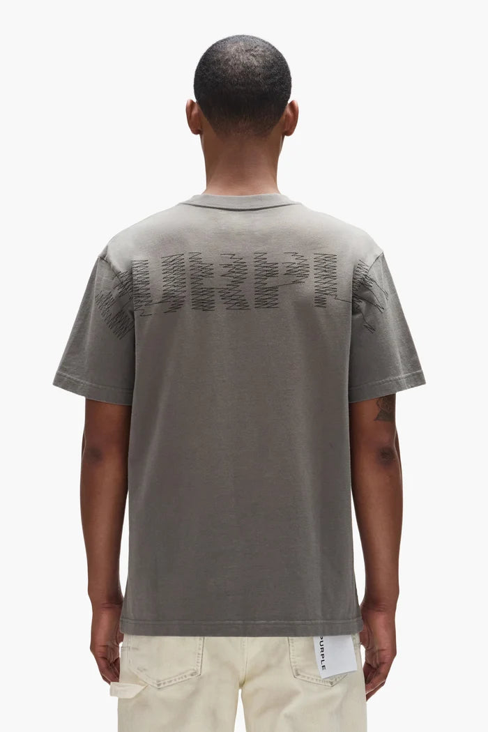 PURPLE-Zig Zag Tee-P117-HGGZ425