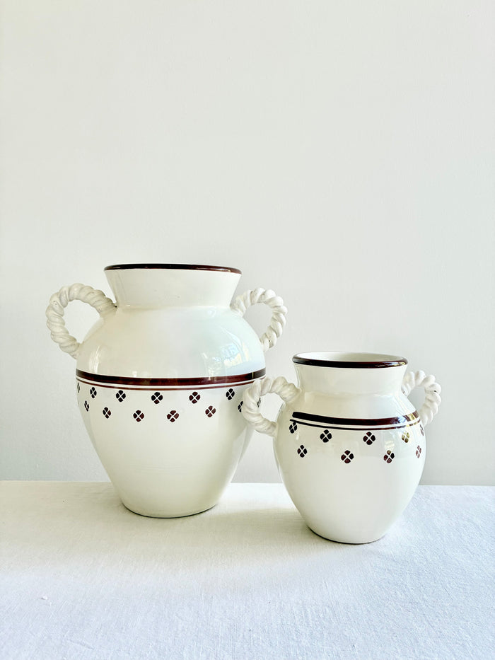 Rigo E Stella Small Vase - Crema