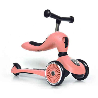 Scoot & Ride® Otroški poganjalec in skiro Highwaykick 1 Peach Scoot & Ride