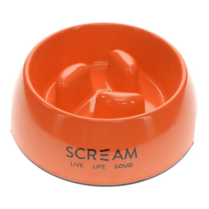 Scream 200ml Scream ROUND SLOW-DOWN PILLAR BOWL - Loud Orange