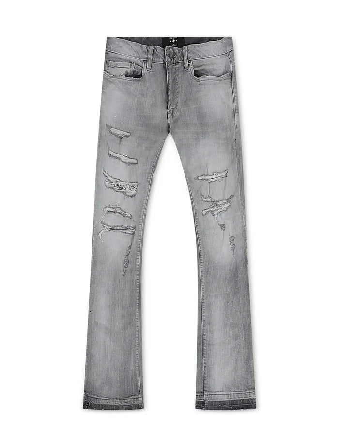 SEE YOU IN PARADISE STACKED DENIM (CEMENT) JTF2117