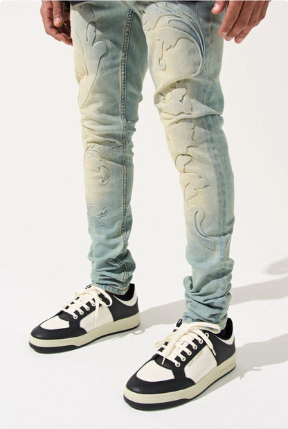 SERENEDE ROME JEANS EARTH BLUE WASH
