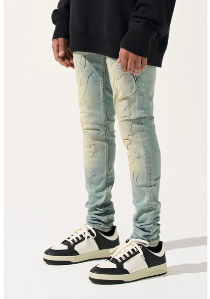 SERENEDE ROME JEANS EARTH BLUE WASH
