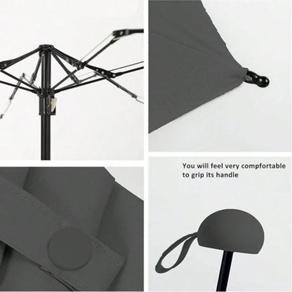 Small Compact Umbrella For Women- Foldable Travel Umbrella With UPF 50+ UV Protection, Rainproof & Sunproof, Ideal For Backpack, Purse & Beach Trips