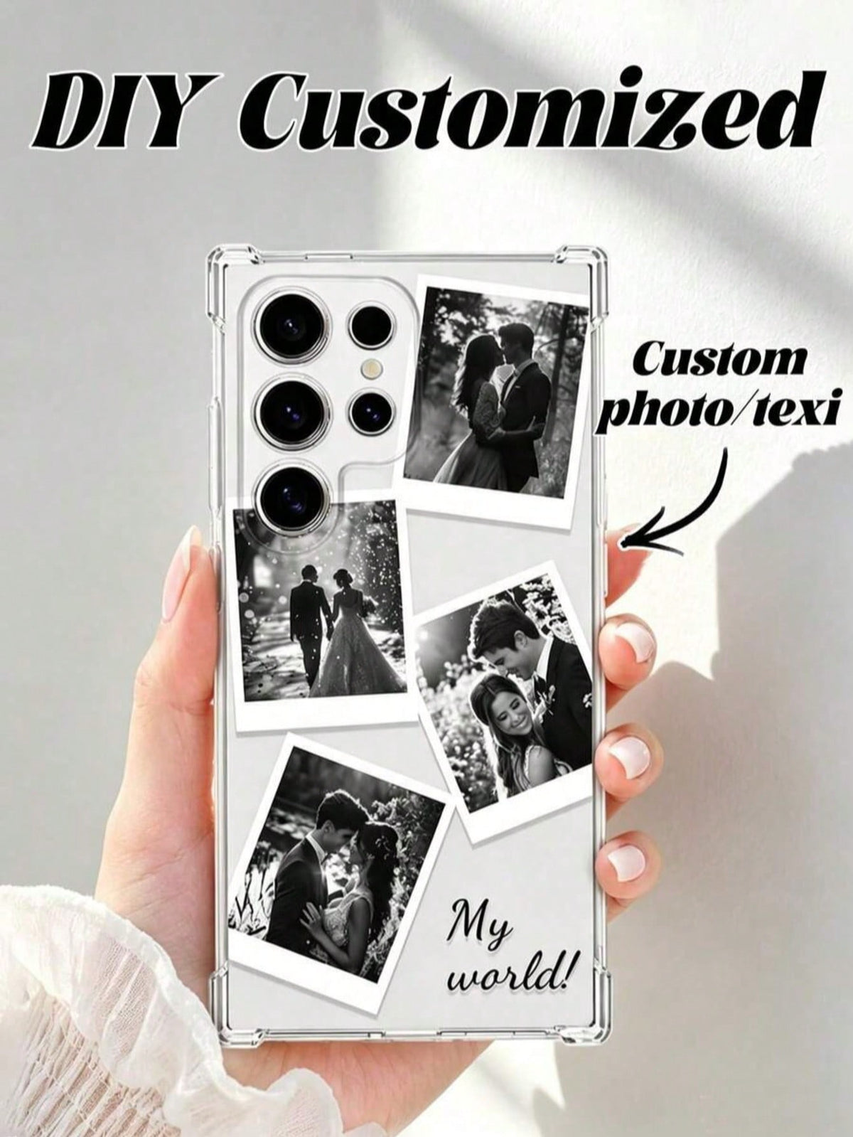 Solid Coffee Tone Multi Pastel Cartoon Turtle Brown Border Custom Personalized Cursive Name Phone Case, Custom Unique Black Hand Letter Fresh Coastal Aesthetic Shockproof Protective Cover For All Mobi