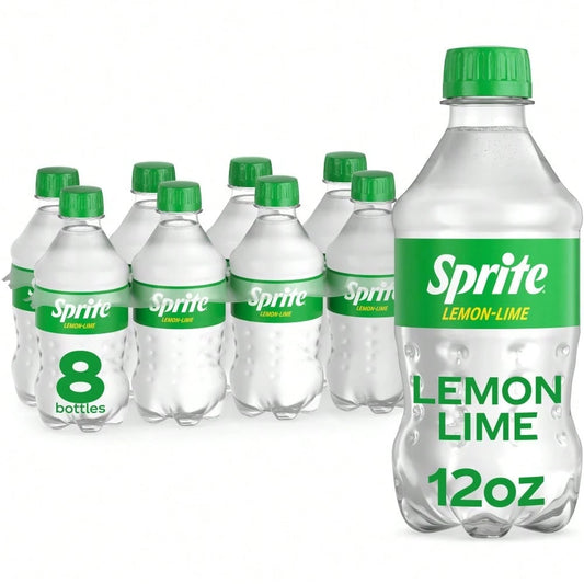 Sprite, Lemon Lime Soda, 12 Oz (Pack Of 8)