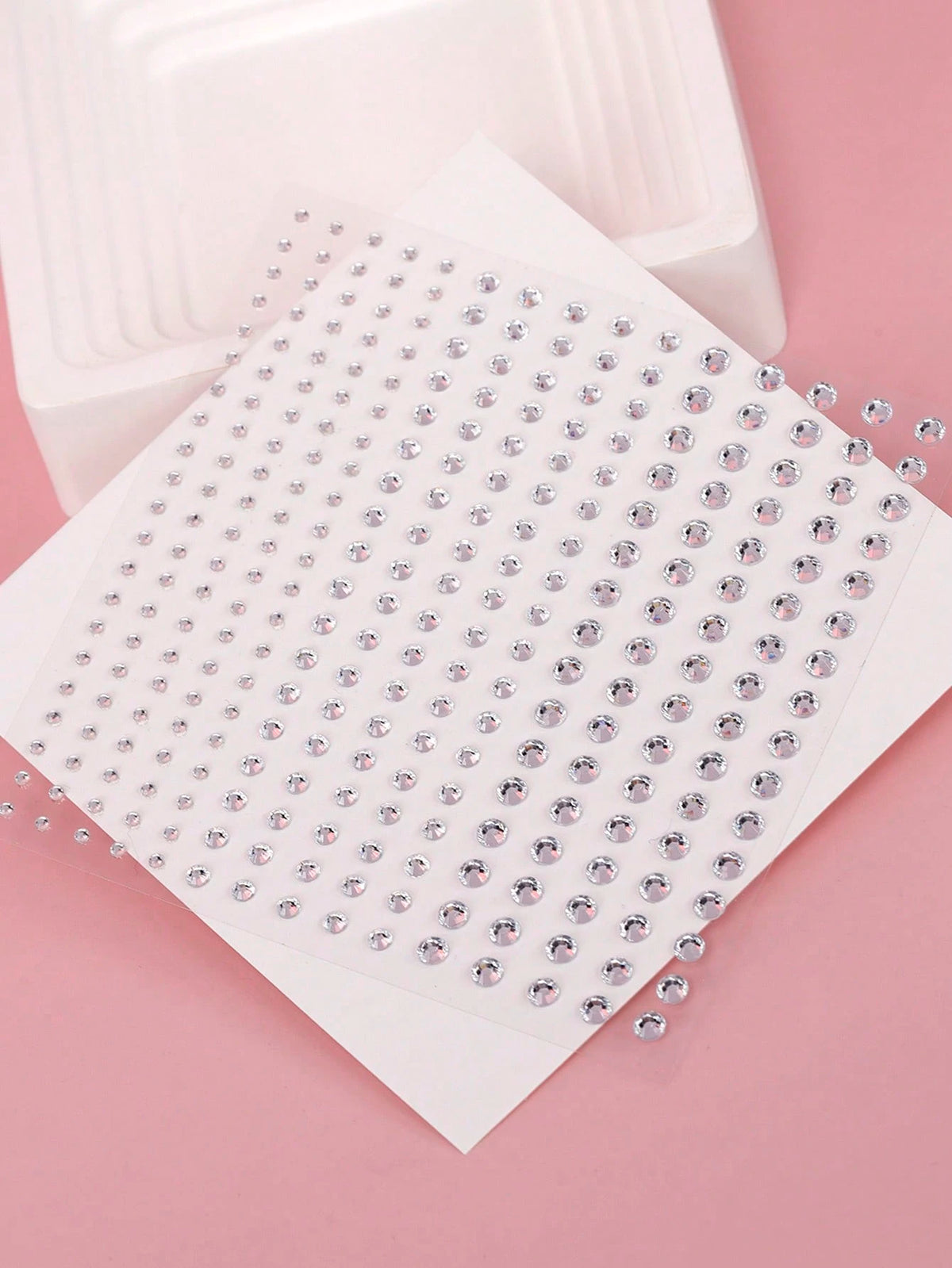 STARTTOOS 2 Sheets Various Sizes 3d Simulated Diamond Gemstone Stickers For Eyes And Face Decoration, Diy Music Festival Y2k Makeup Party, Rhinestone Stickers