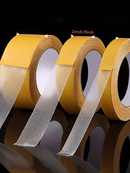 Super Strong High Viscosity Double Sided Tape, Heavy Duty Double Sided Tape, Multi-Purpose Adhesive For Walls, Glass And Metal, Waterproof, Suitable For Crafts, Indoor/Outdoor Use, Transparent, Strong