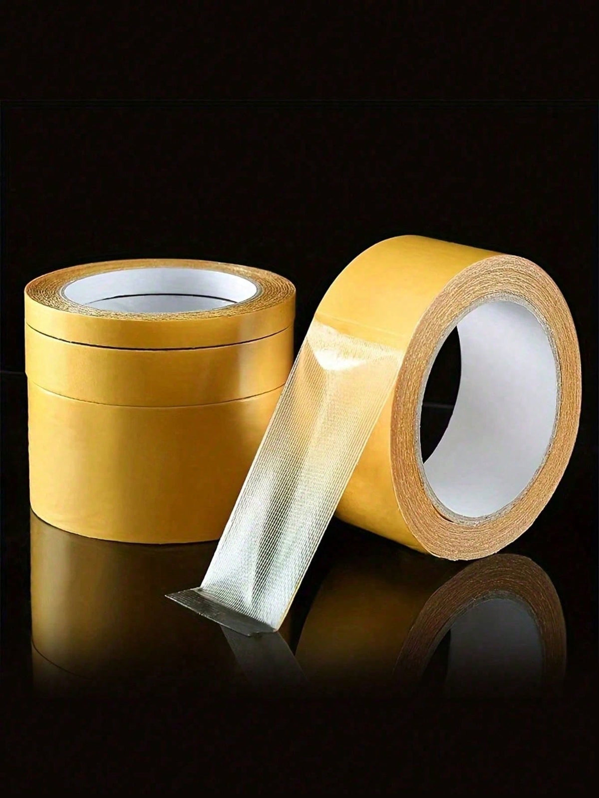 Super Strong High Viscosity Double Sided Tape, Heavy Duty Double Sided Tape, Multi-Purpose Adhesive For Walls, Glass And Metal, Waterproof, Suitable For Crafts, Indoor/Outdoor Use, Transparent, Strong