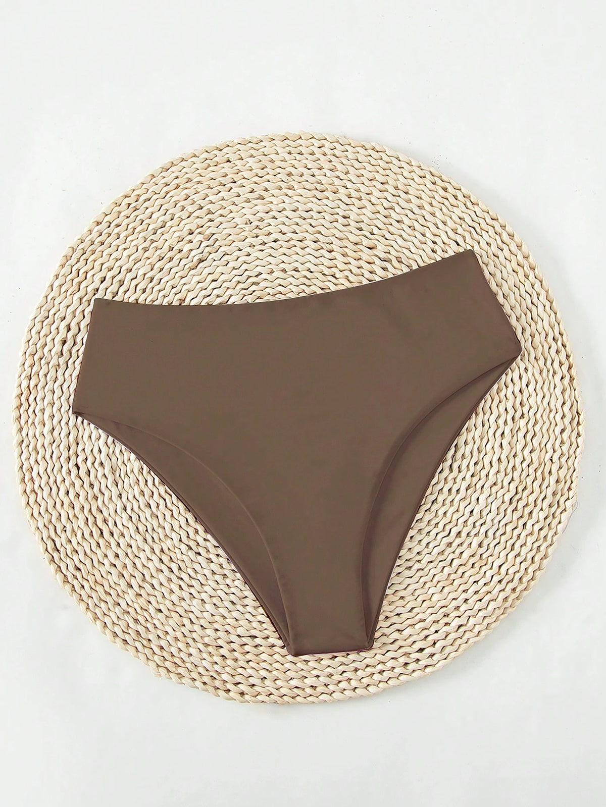 Swim SPRTY 2026 Spring/Summer New Solid Color Bikini Bottom