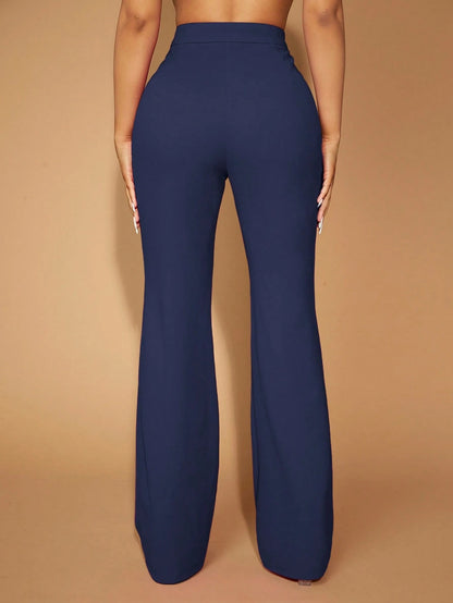 SXY Seam Front Flare Leg Pants Concert Summer Prom