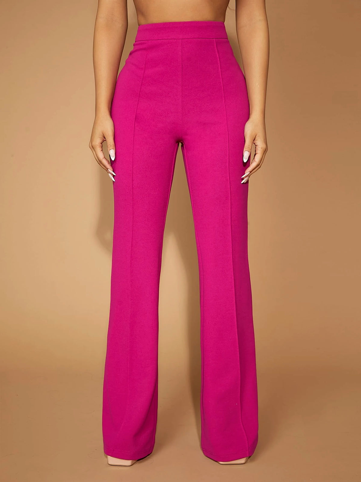 SXY Seam Front Flare Leg Pants Concert Summer Prom