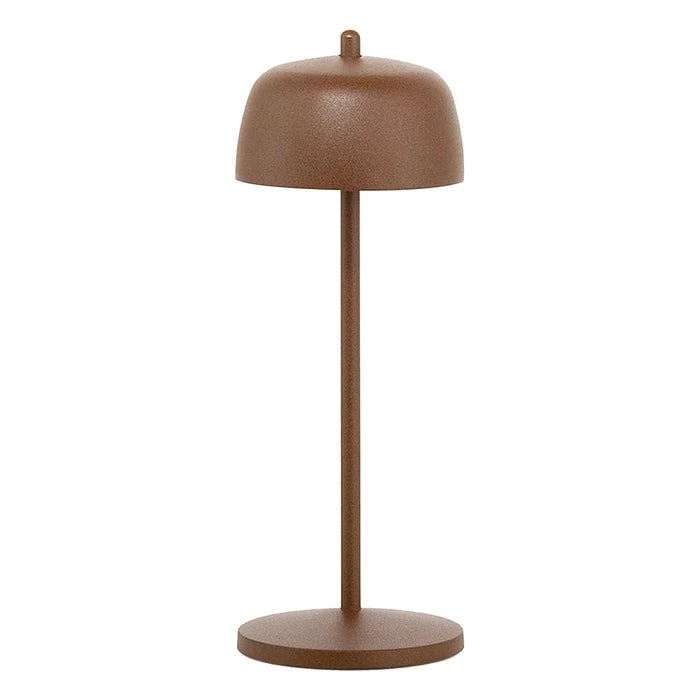Theta Pro Cordless Table Lamp, Rust