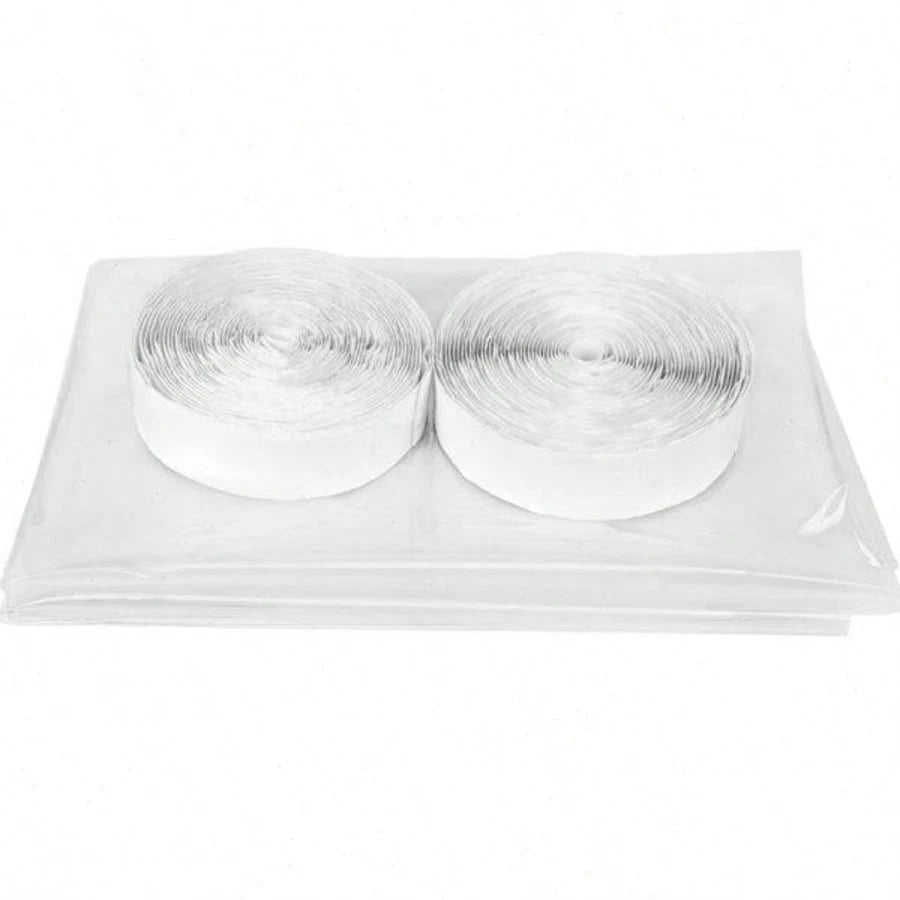 Thickened Transparent Window Insulation Film, Sealing Film, Winter Heat Retention, Windproof, Cold-Proof, Self-Adhesive Plastic Sheet, No Drilling Required