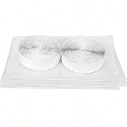 Thickened Transparent Window Insulation Film, Sealing Film, Winter Heat Retention, Windproof, Cold-Proof, Self-Adhesive Plastic Sheet, No Drilling Required