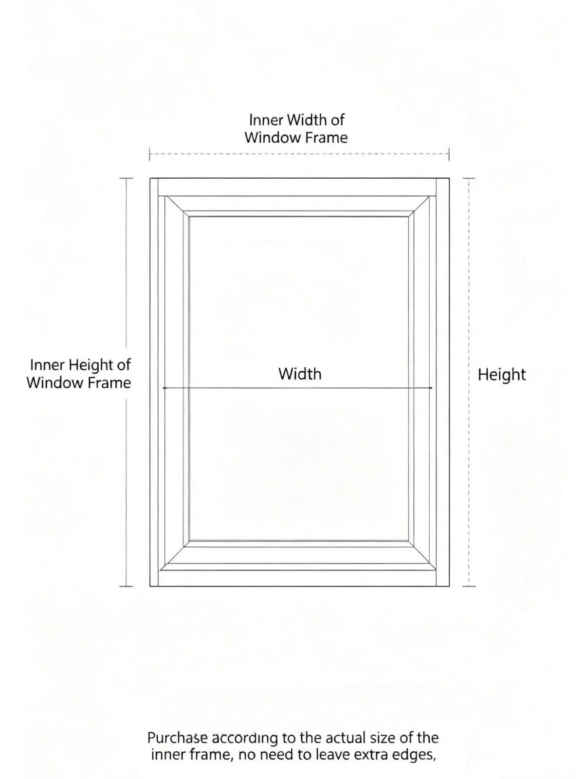 Thickened Transparent Window Insulation Film, Sealing Film, Winter Heat Retention, Windproof, Cold-Proof, Self-Adhesive Plastic Sheet, No Drilling Required