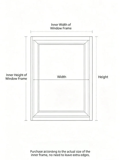 Thickened Transparent Window Insulation Film, Sealing Film, Winter Heat Retention, Windproof, Cold-Proof, Self-Adhesive Plastic Sheet, No Drilling Required
