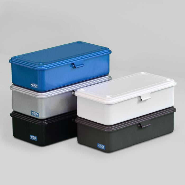 Toyo Steel Stackable Storage Box T-190, Glacier