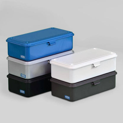 Toyo Steel Stackable Storage Box T-190, Glacier