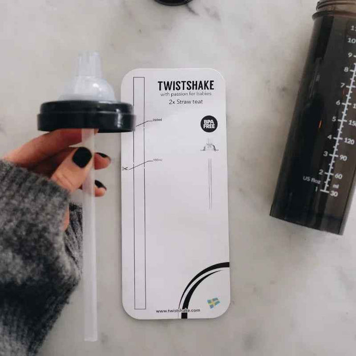 Twistshake® Ustnik s slamico 6+m Twistshake