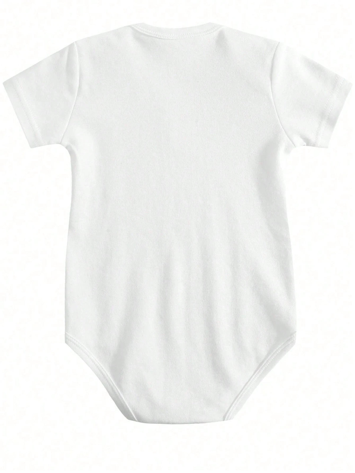 Unisex Newborn Baby Bodysuit, See You In 2027 Red Heart Letter Print Round Neck Short Sleeve Soft Cotton Infant One Piece Outfit