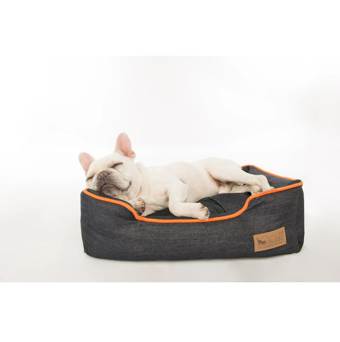 Urban Denim Lounge Bed, Brown