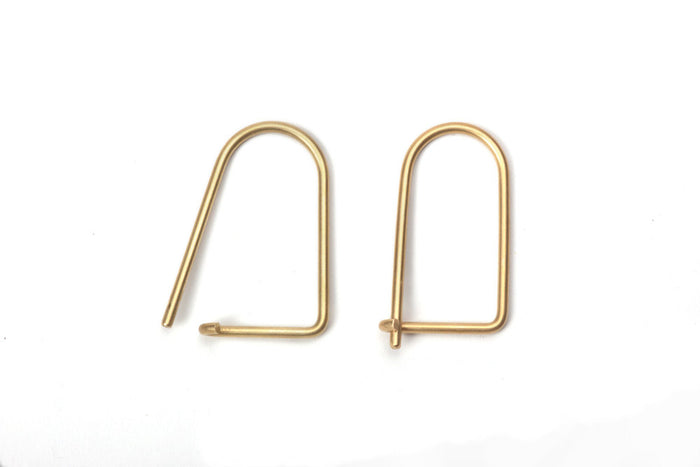 Wilson Brass Keyring - Acacia