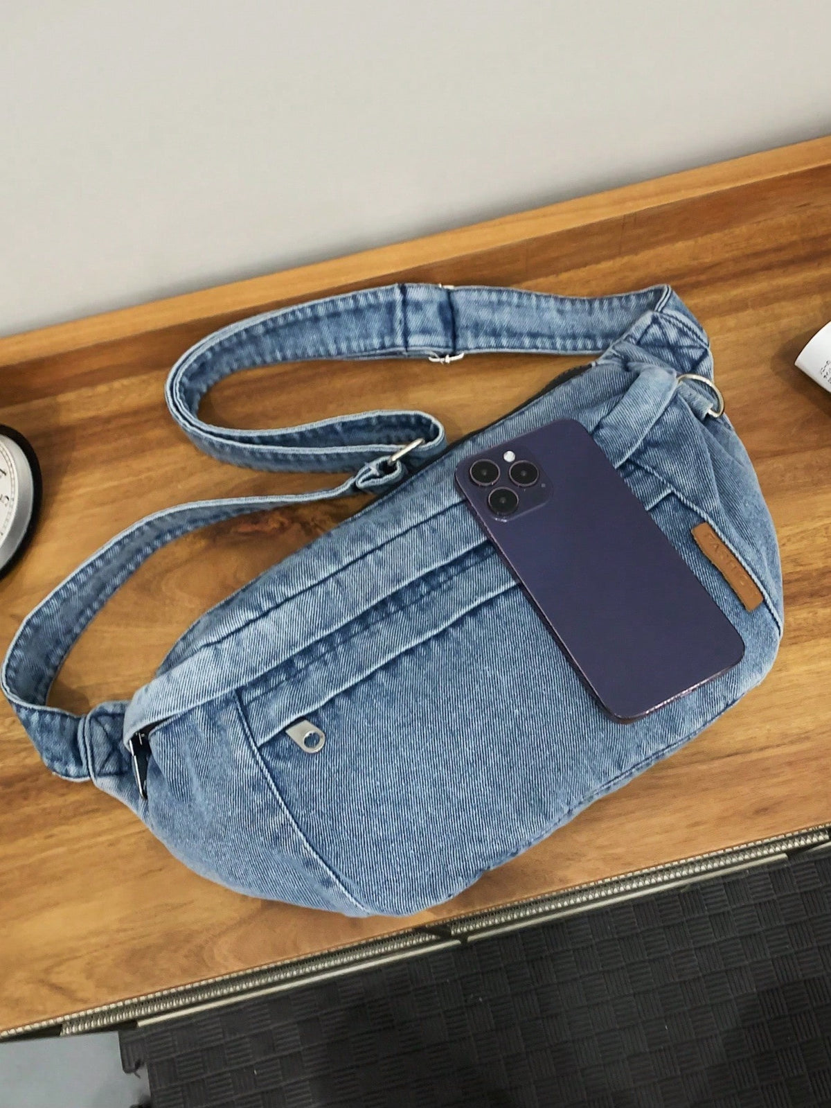 Women Fashion Solid Color Versatile Casual Fanny Pack