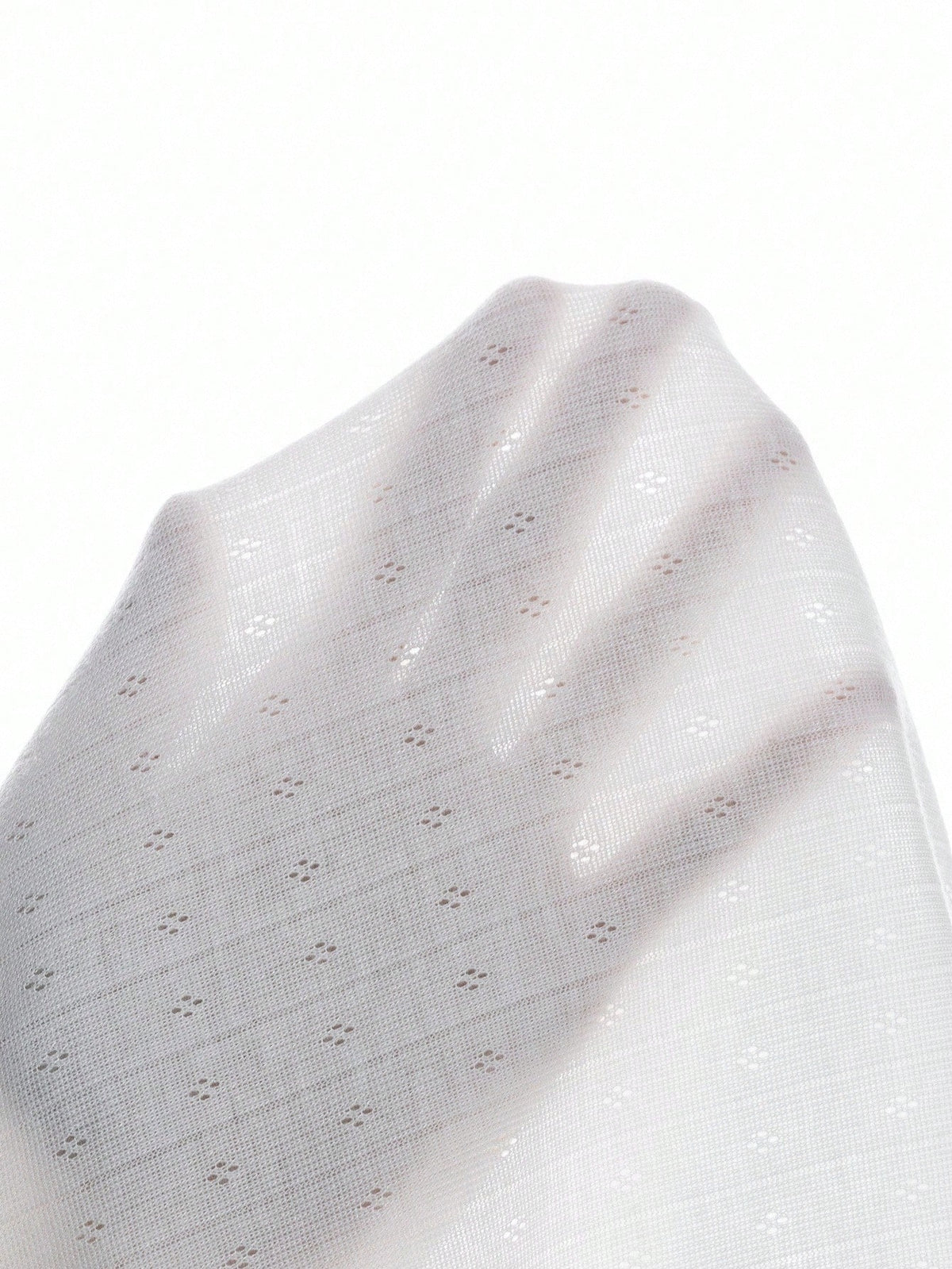 Women's Elegant White Ribbed Long Sleeve Henley Top,Cute Lace Trim Scoop Neck Fitted Tee,Everyday Casual Button-Down Summer Blouse,Soft Top