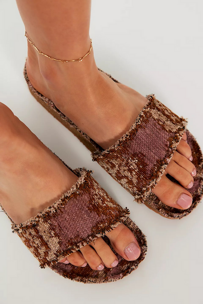 Woven Wonders Sandal - Midnight Lavender