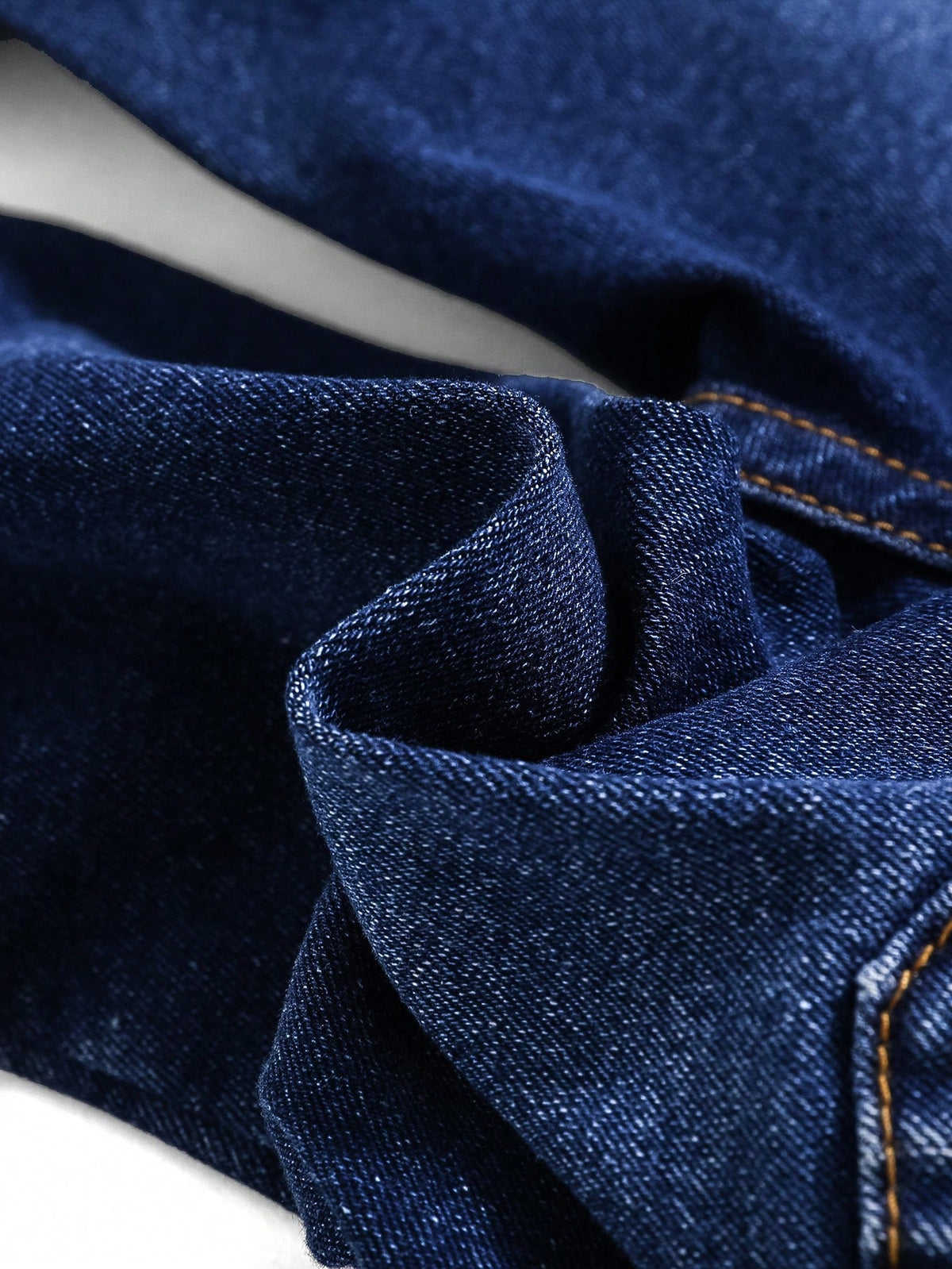 Young Boy Blue Comfortable And Refreshing Dark Wash Cut Out Ripped Frayed Design Elasticity Denim Stretch Skinny Jeans For Dailywear